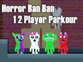 Παιχνίδι Απαγόρευση τρόμου Ban 1 2 παίκτης Parkour σε απευθείας σύνδεση