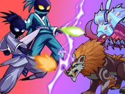 Παιχνίδι Stick Ninja Survival σε απευθείας σύνδεση
