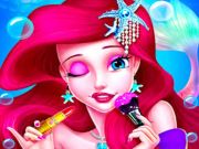 Παιχνίδι Μακιγιάζ Mermaid Princess Beauty  σε απευθείας σύνδεση
