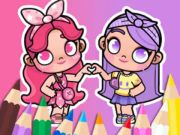 Παιχνίδι Βιβλίο ζωγραφικής: BFF στον κόσμο του Avatar  σε απευθείας σύνδεση