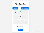 Παιχνίδι Κλασικό Tic-tac-toe  σε απευθείας σύνδεση