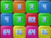 Παιχνίδι 2048: Ξύλο μπλοκ σε απευθείας σύνδεση
