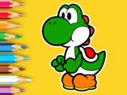 Παιχνίδι Βιβλίο ζωγραφικής: Yoshi Fishing Day  σε απευθείας σύνδεση