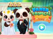 Παιχνίδι Panda Tropical Wedding Story σε απευθείας σύνδεση
