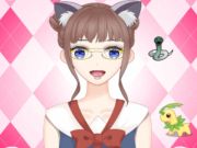 Παιχνίδι Φόρεμα χαριτωμένο κορίτσι Anime  σε απευθείας σύνδεση