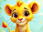 Παιχνίδι Παζλ: Baby Simba  σε απευθείας σύνδεση