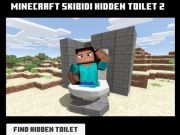 Παιχνίδι Minicraft skibidi κρυμμένη τουαλέτα 2  σε απευθείας σύνδεση