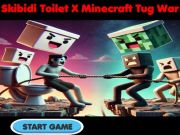 Παιχνίδι Τουαλέτα Skibidi x Minecraft Tug War  σε απευθείας σύνδεση