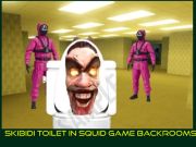 Παιχνίδι Τουαλέτα skibidi σε backrooms squid game  σε απευθείας σύνδεση