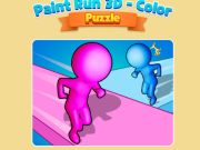 Παιχνίδι Paint Run 3D - Χρώμα παζλ  σε απευθείας σύνδεση
