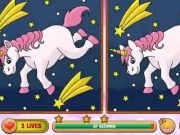 Παιχνίδι Unicorn Βρείτε τις διαφορές  σε απευθείας σύνδεση
