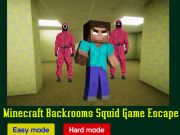 Παιχνίδι Minecraft Backrooms Squid Game Escape σε απευθείας σύνδεση