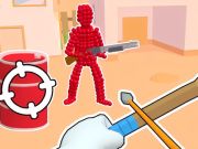 Παιχνίδι Stickman Archer: Σκοποβολία βέλη σε κόκκινα  σε απευθείας σύνδεση