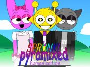 Παιχνίδι Sprunki Pyramixed: Human Edition σε απευθείας σύνδεση