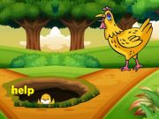 Παιχνίδι Επικίνδυνη κατάσταση chick Escape  σε απευθείας σύνδεση