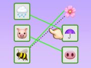 Παιχνίδι Emoji Puzzle Connect  σε απευθείας σύνδεση