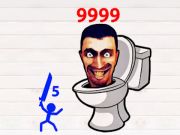Παιχνίδι Stickman Hero Skibidi Πύργος Άμυνα  σε απευθείας σύνδεση