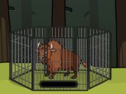 Παιχνίδι Διάσωση του bison από κλουβί  σε απευθείας σύνδεση