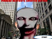 Παιχνίδι Pinhead Nextbots Shooter Action  σε απευθείας σύνδεση