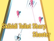 Παιχνίδι Skibidi τουαλέτα sharp shooter  σε απευθείας σύνδεση