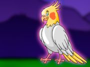Παιχνίδι Απελευθερώστε το πουλί cockatiel από το κλουβί  σε απευθείας σύνδεση