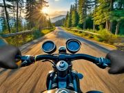 Παιχνίδι Racer μοτοσικλέτας: Mayhem Road  σε απευθείας σύνδεση