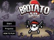 Παιχνίδι Brotato Alien Survivor  σε απευθείας σύνδεση
