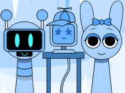 Παιχνίδι Huggy Mix Sprunki Music Box  σε απευθείας σύνδεση