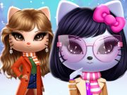 Παιχνίδι Kitty Squad χειμερινό ντύτα  σε απευθείας σύνδεση