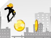 Παιχνίδι Stickman Skate City  σε απευθείας σύνδεση