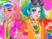 Παιχνίδι Girly Quirky Look  σε απευθείας σύνδεση