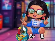 Παιχνίδι Κομψό κορίτσι hip hop  σε απευθείας σύνδεση