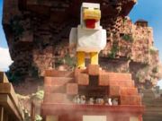 Παιχνίδι Κοτόπουλο Lava Minecraft  σε απευθείας σύνδεση