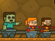 Παιχνίδι 2 Player Blockminer Escape  σε απευθείας σύνδεση