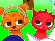 Παιχνίδι Παζλ παζλ: οικογένεια Sprunki Incredibox  σε απευθείας σύνδεση