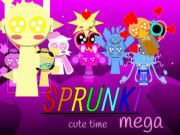 Παιχνίδι Sprunki Cute Time Mega !!!  σε απευθείας σύνδεση