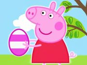 Παιχνίδι Παζλ: Peppa Pig Easter Eggs  σε απευθείας σύνδεση