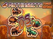 Παιχνίδι Mythinsects Tower Άμυνα σε απευθείας σύνδεση