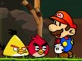 Παιχνίδι Mario vs Angry Birds  σε απευθείας σύνδεση