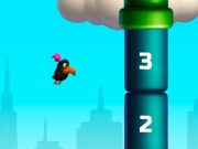 Παιχνίδι Flappy skebob math bird σε απευθείας σύνδεση