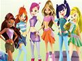 Παιχνίδι Συλλογή παζλ Winx Club  σε απευθείας σύνδεση