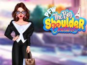 Παιχνίδι PFW το μεγάλο ώμο Couture σε απευθείας σύνδεση