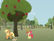 Παιχνίδι Η εκπληκτική απόκτηση μήλων της Applejack σε απευθείας σύνδεση