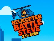Παιχνίδι Helicopter Battle Steve 2 παίκτης σε απευθείας σύνδεση