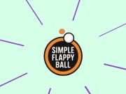 Παιχνίδι Απλή μπάλα Flappy σε απευθείας σύνδεση
