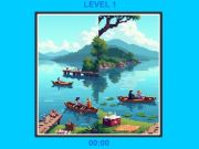 Παιχνίδι Pixel Slide Puzzle σε απευθείας σύνδεση