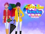 Παιχνίδι Super Girls Τα βροχερά μου ρούχα σε απευθείας σύνδεση