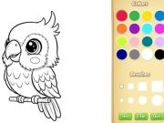 Παιχνίδι Βιβλίο ζωγραφικής Kawaii Animal σε απευθείας σύνδεση