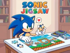 Sonic Jigsaw — δωρεάν online παιχνίδι