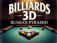 Billiards 3D Russian Pyramid — δωρεάν online παιχνίδι